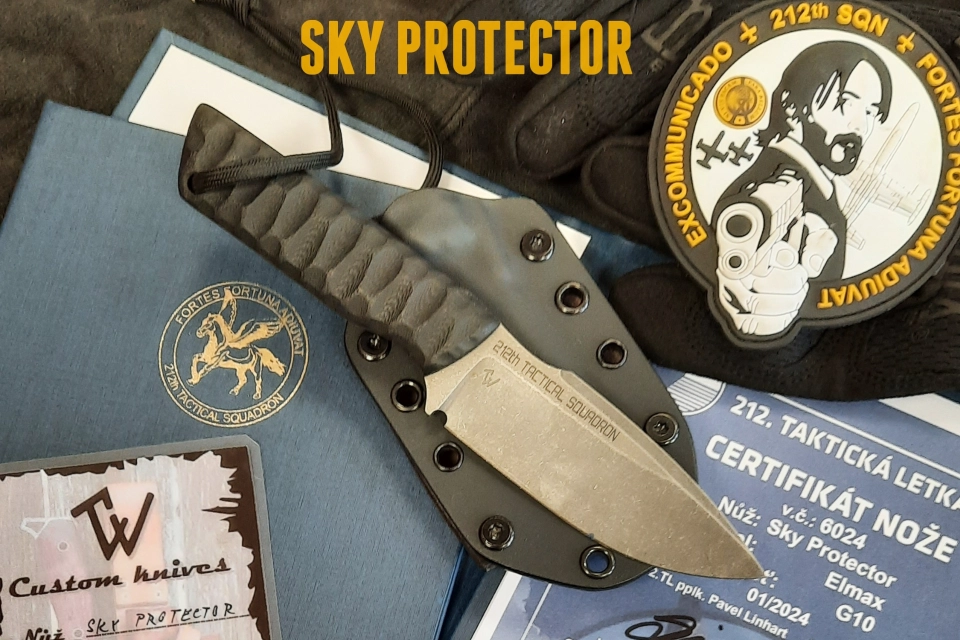 Nůž "SKY PROTECTOR" v.č. 6074