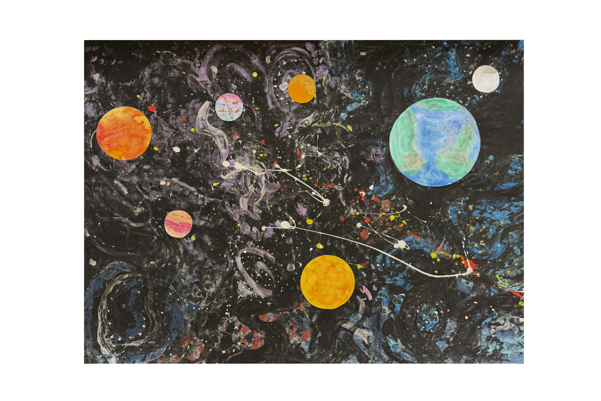 Vesmírný tanec - obraz pro Radost