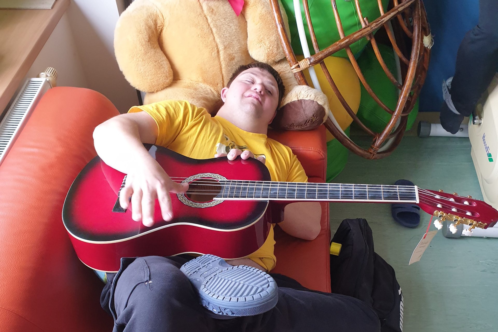 Muzikoterapie- relaxace pro skupinu
