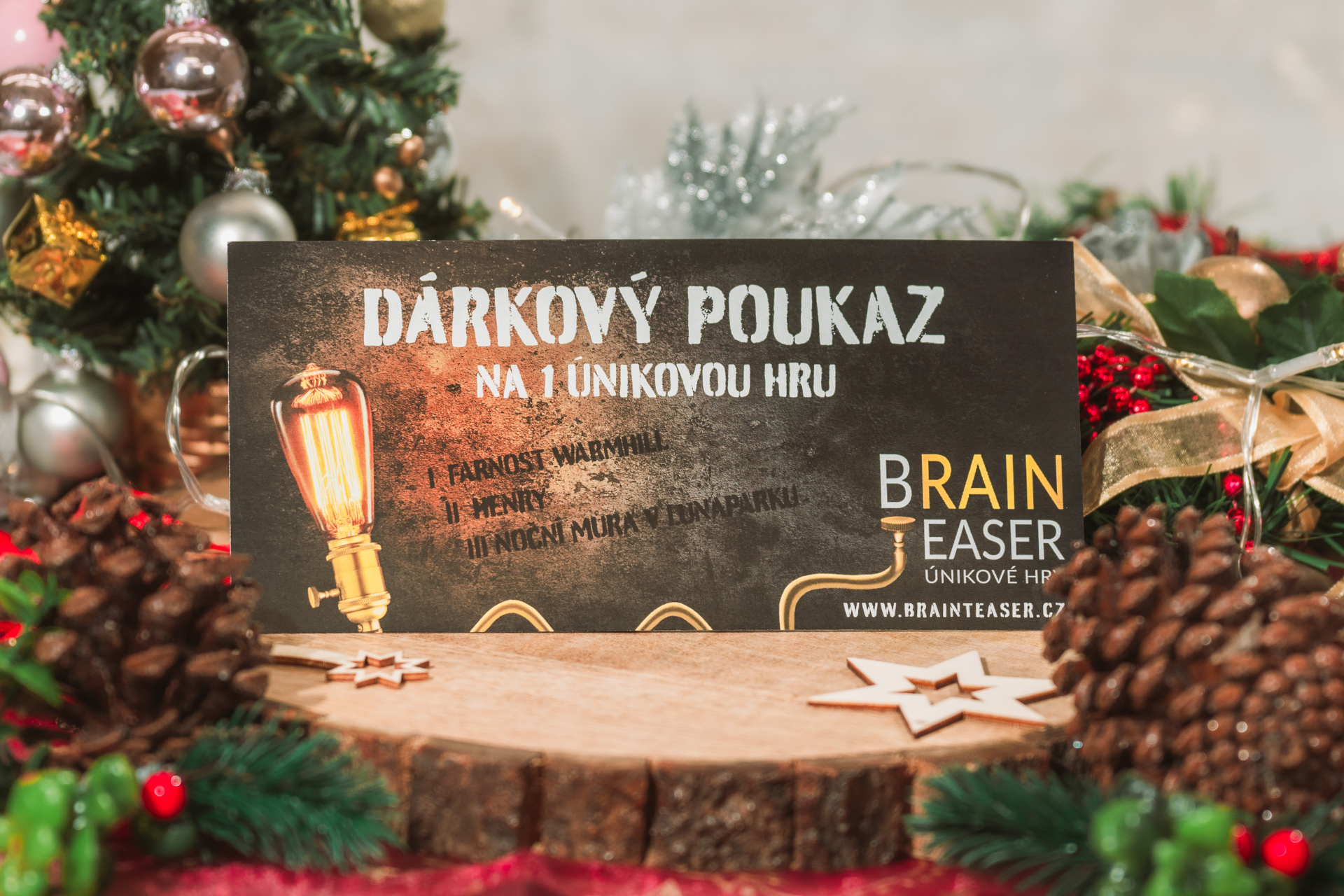 Úniková hra od Brain Teaser