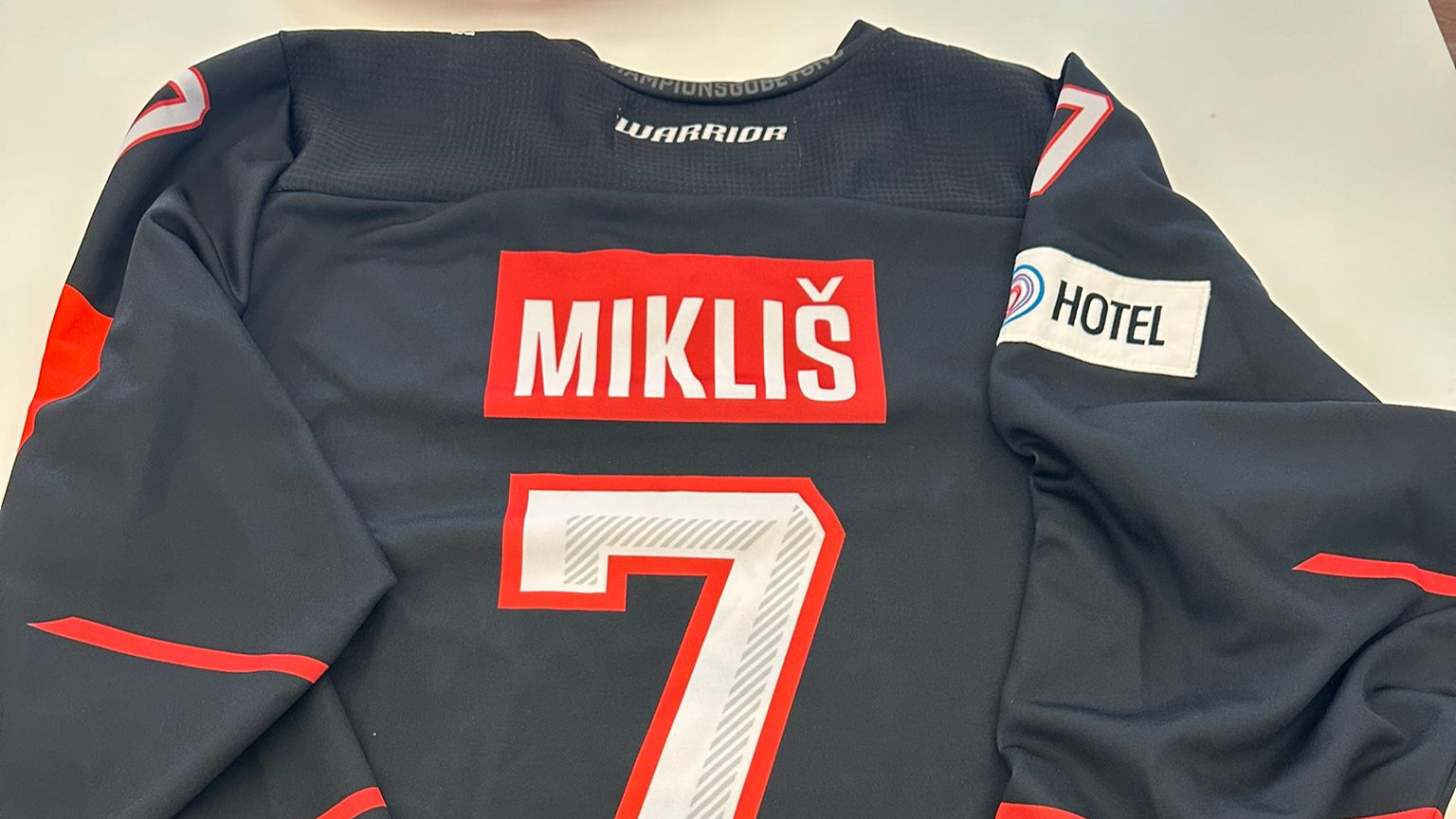 Podepsaný dres Ondřeje Mikliše