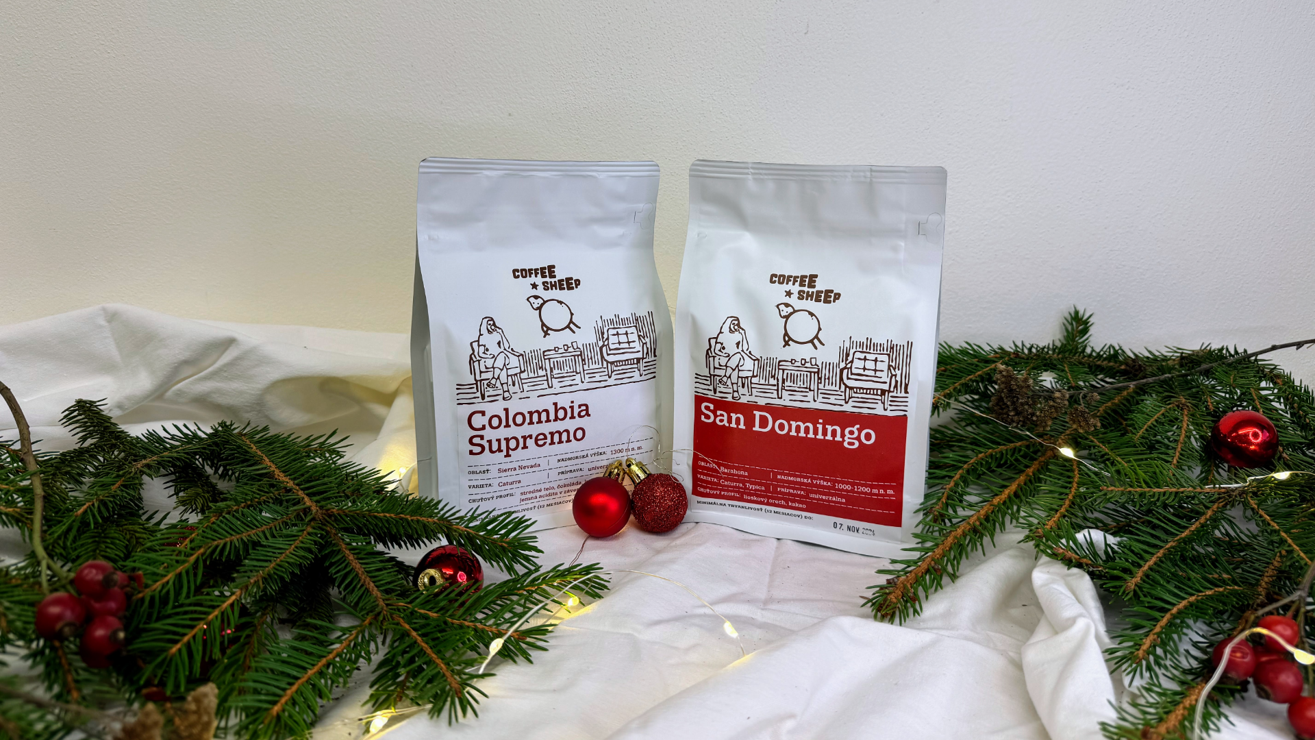 Kávová dárková sada Coffee sheep