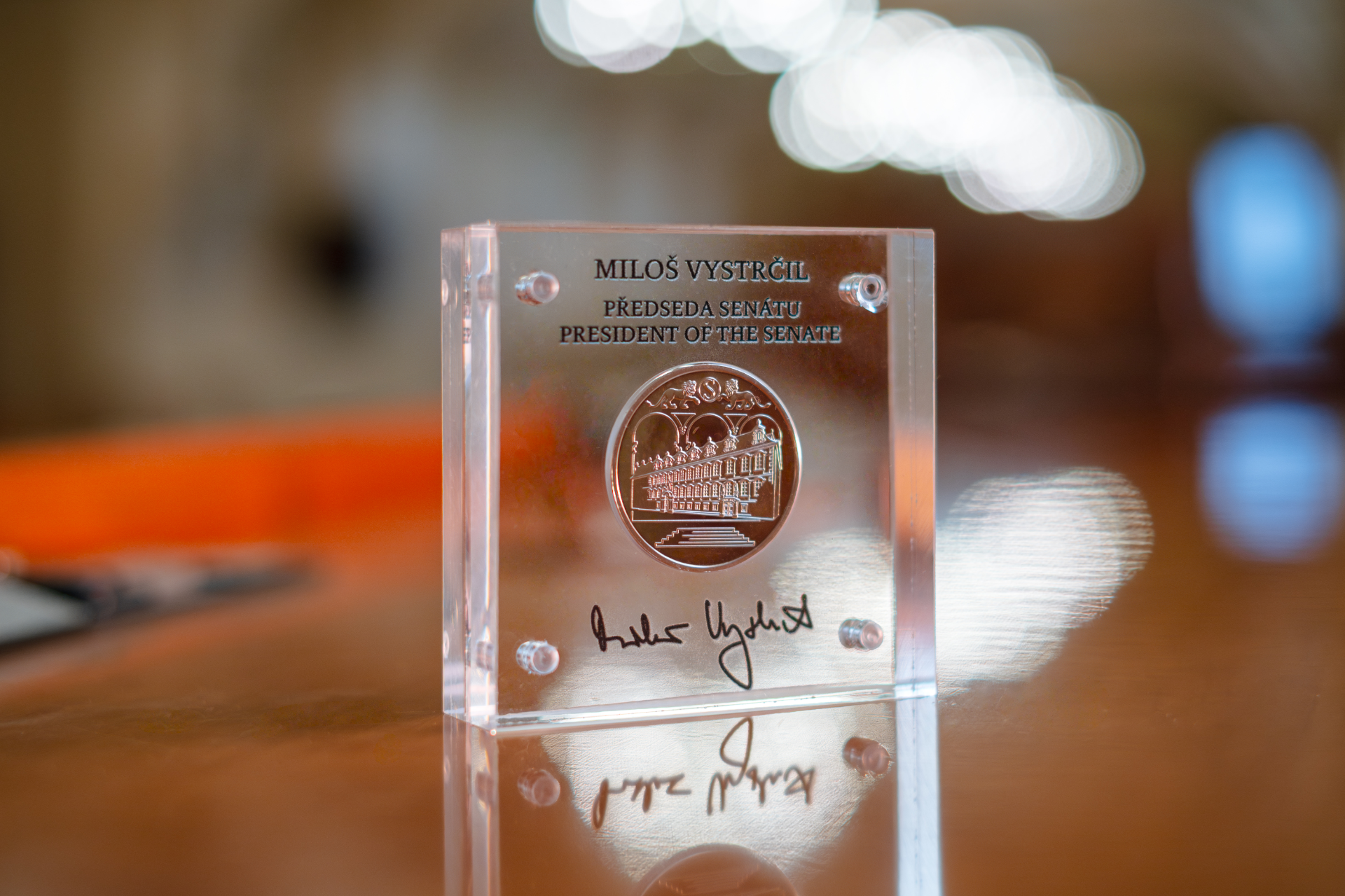 A Set Table with Miloš Vystrčil