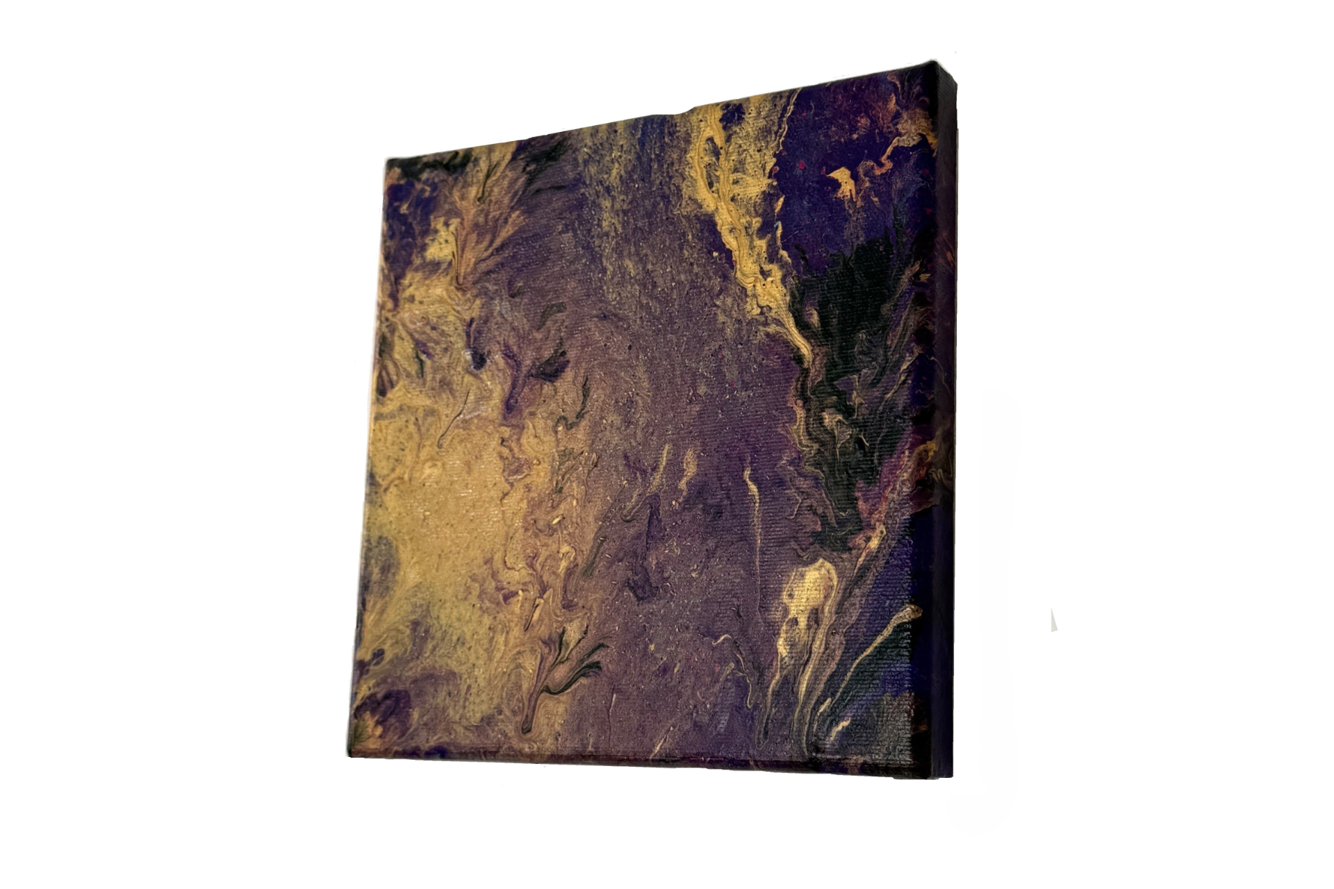 Tajemný obraz - Fialový muž