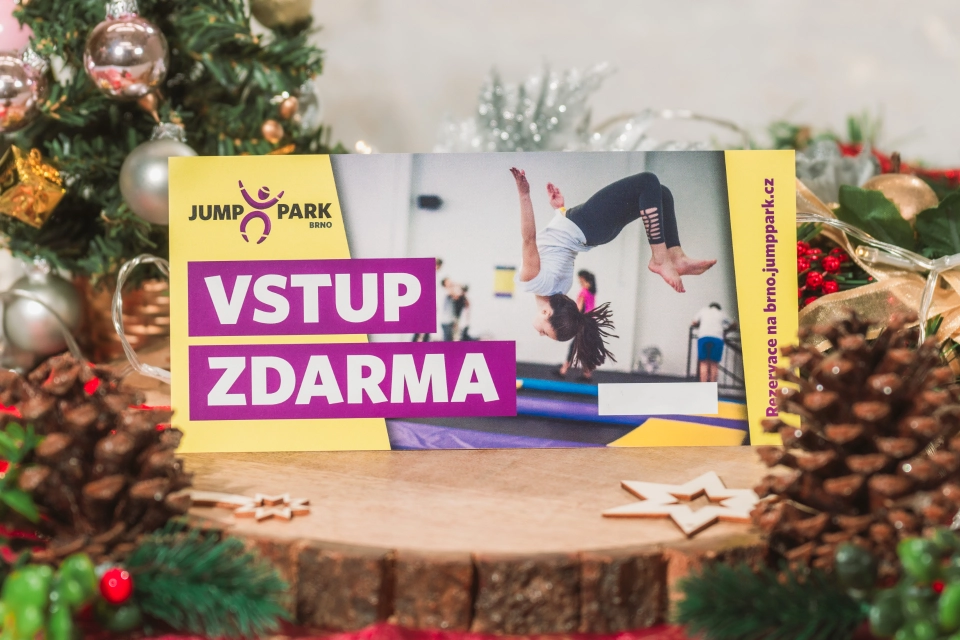 4 volné vstupy do Jump Park Brno
