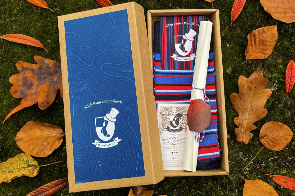 Pánské ponožky a 2měsíční členství