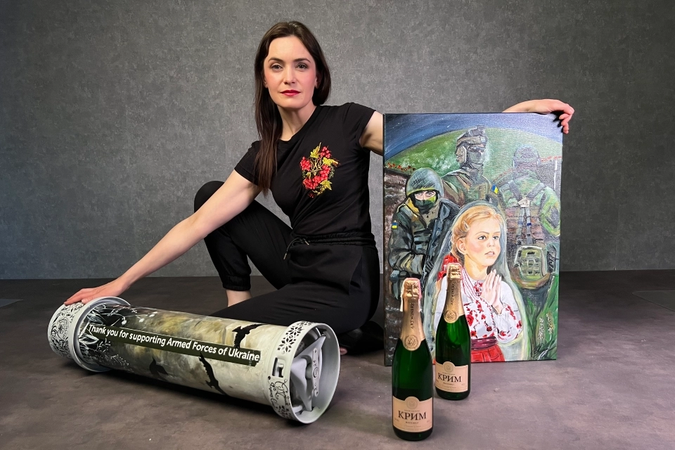 Sekt z Bachmutu (láhev č. 1)