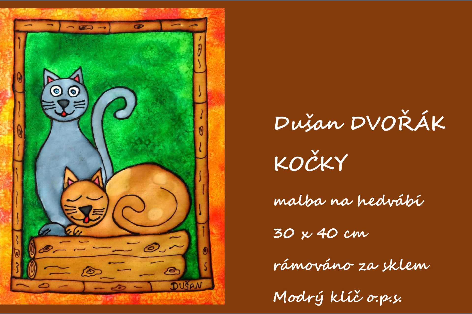 Kočky pro Modrý klíč