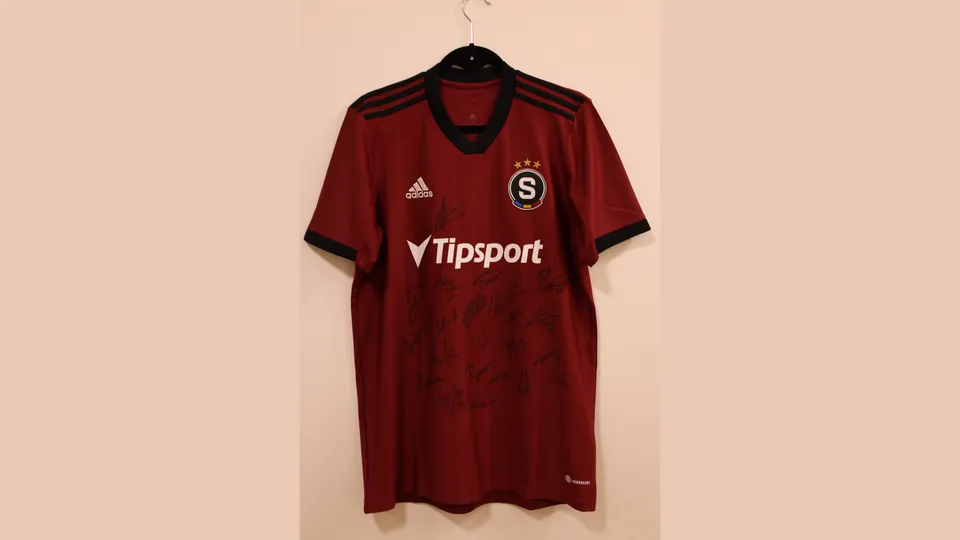 Podepsaný dres AC Sparta Praha