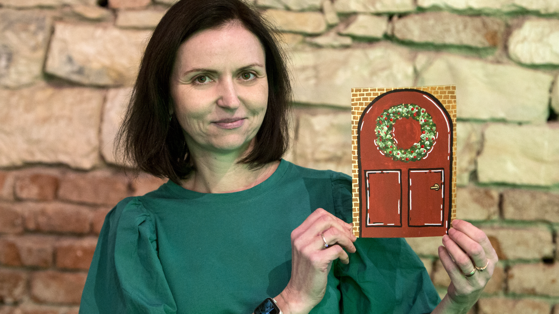 Magdaléna Lukášová: Vánoční dveře