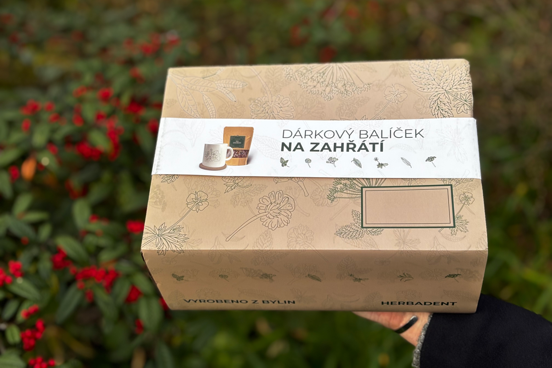 Dárková čajová sada NA ZAHŘÁTÍ
