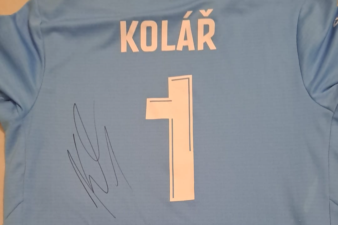 Podepsaný dres SK SLAVIA