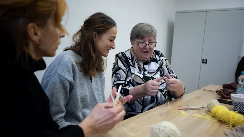 Kurz pletení s Martinem Bartkovským