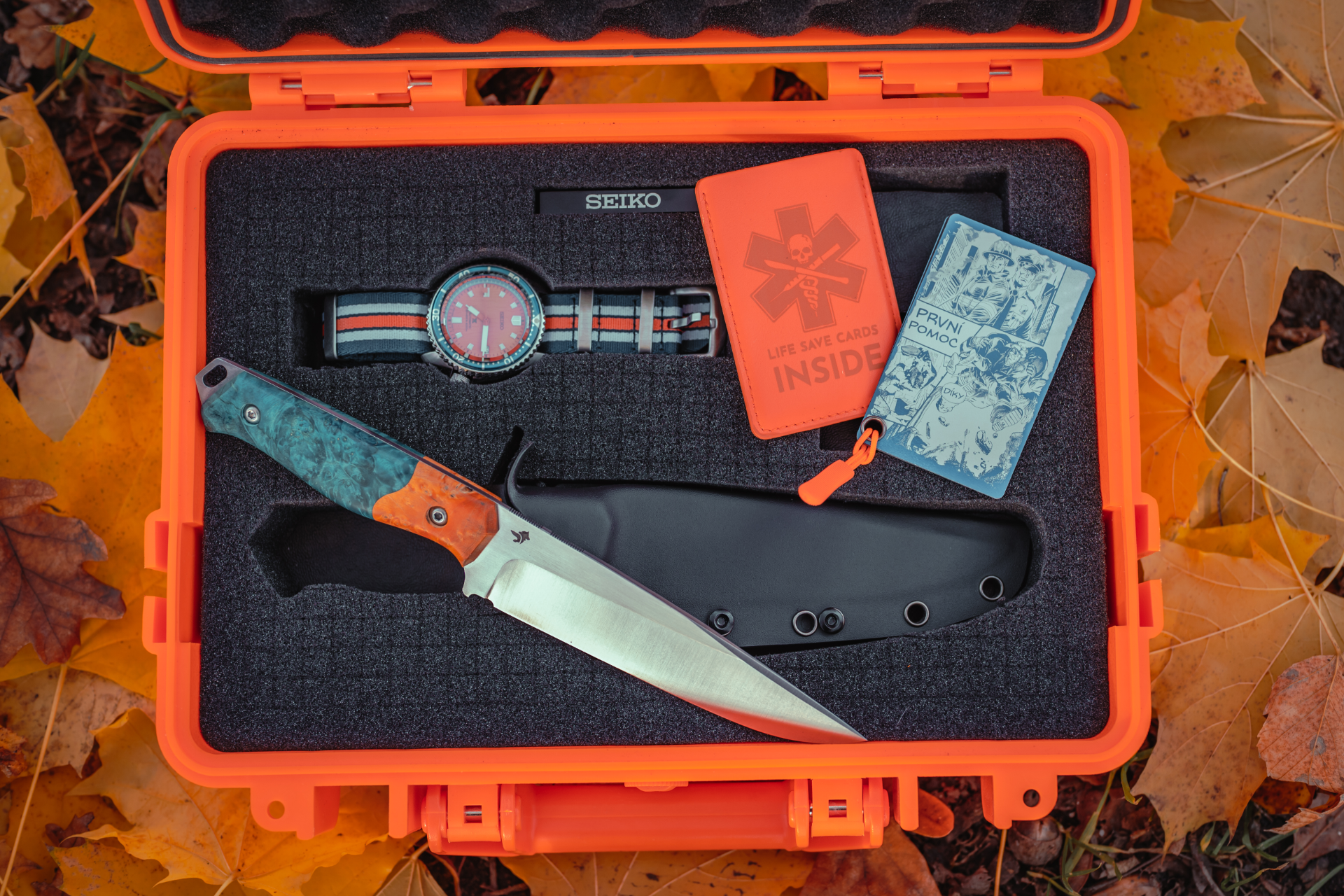 Kufr pro Nadaci policistů a hasičů