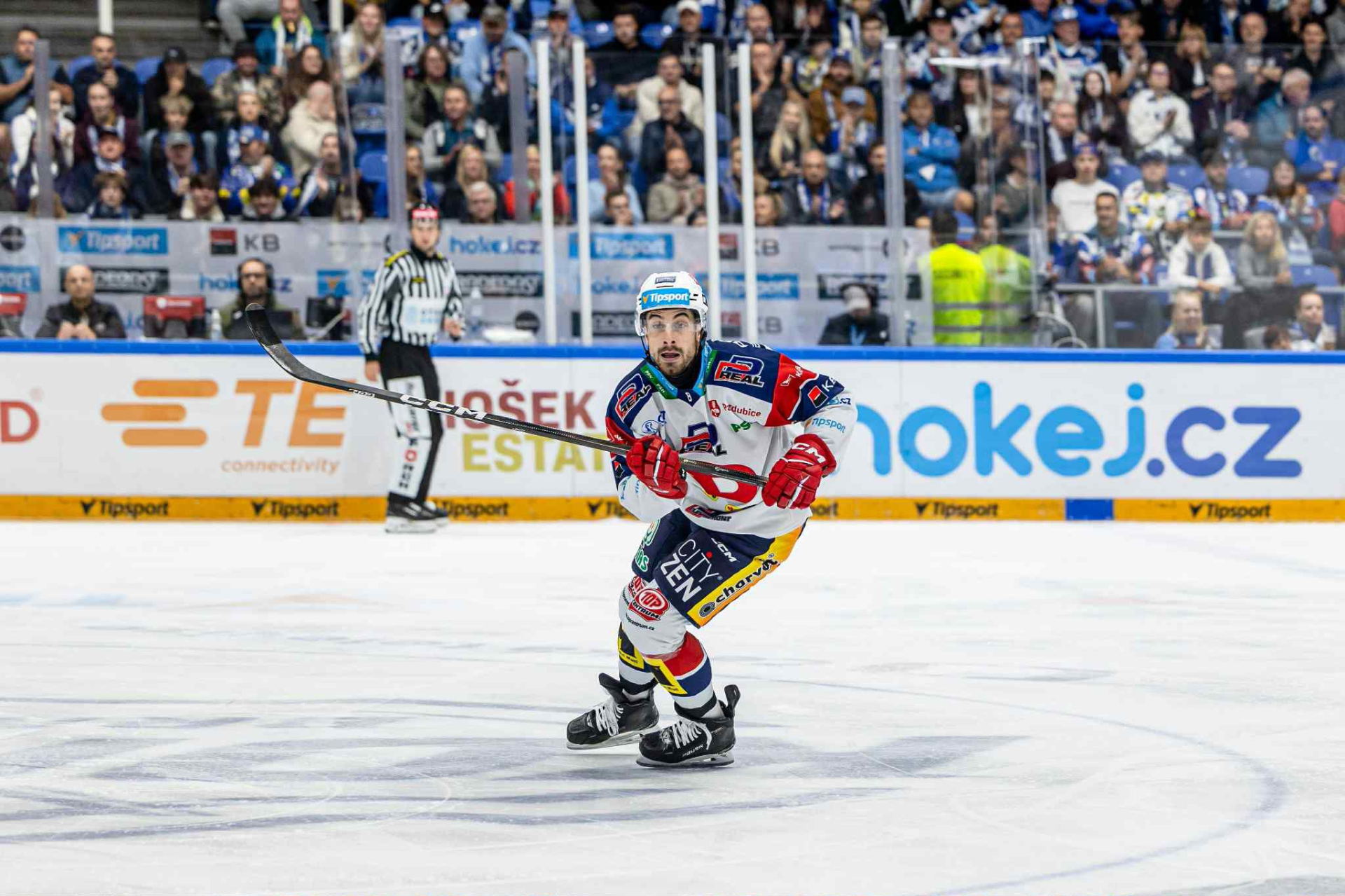 Podepsaná hokejka Dominika Hrníčka