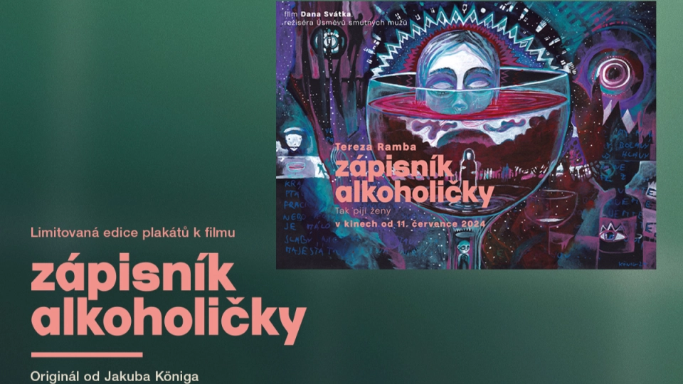 Zápisník alkoholičky orig. plakát 1