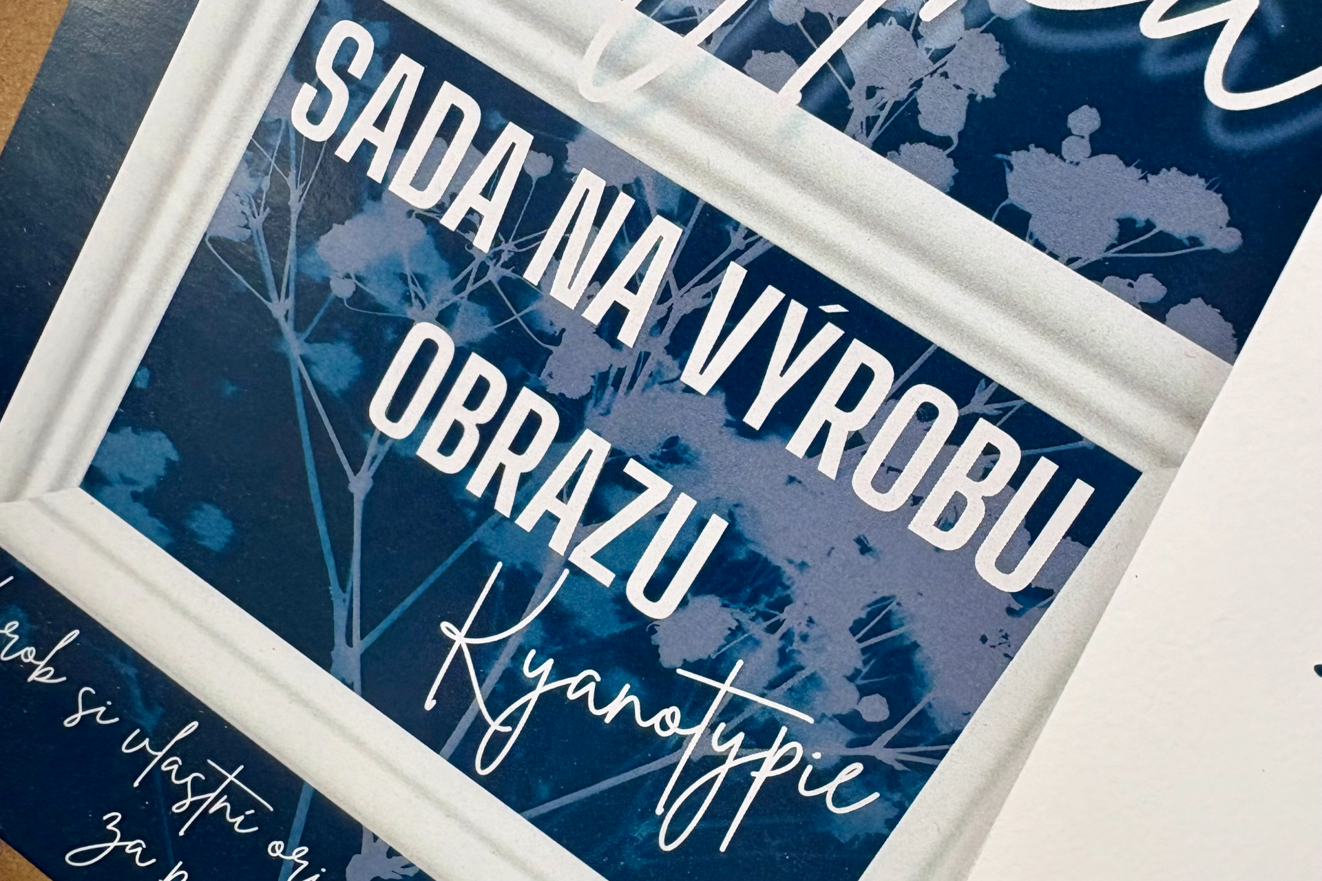 Kyanotypie – krása pro oko i duši
