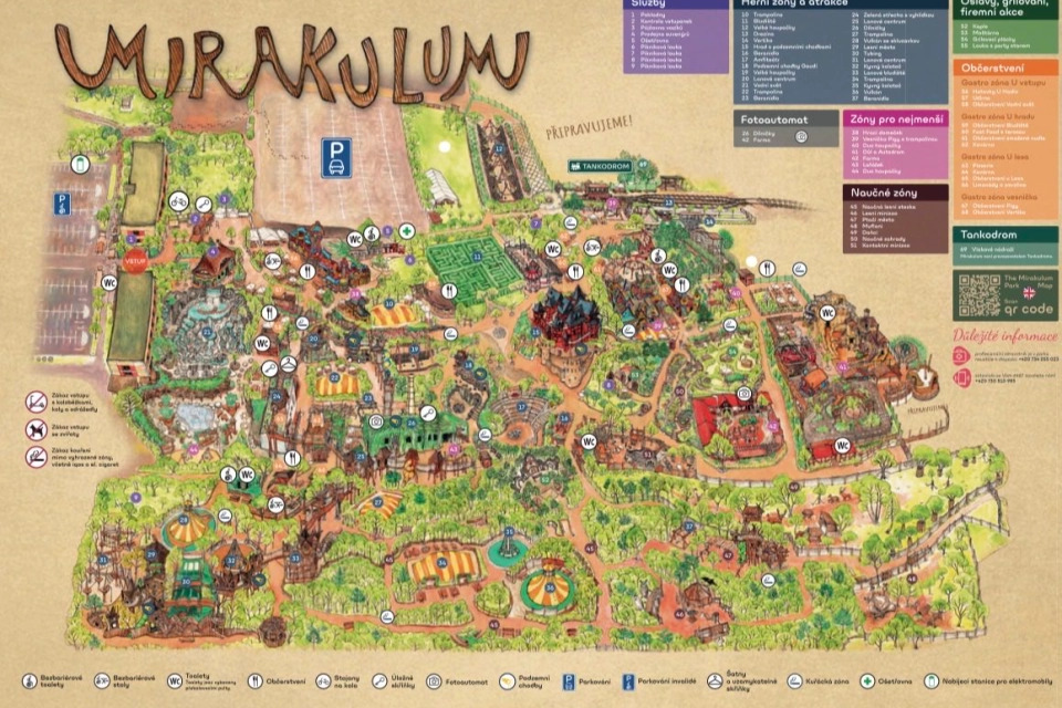 🎡 2 vstupenky do Mirakula