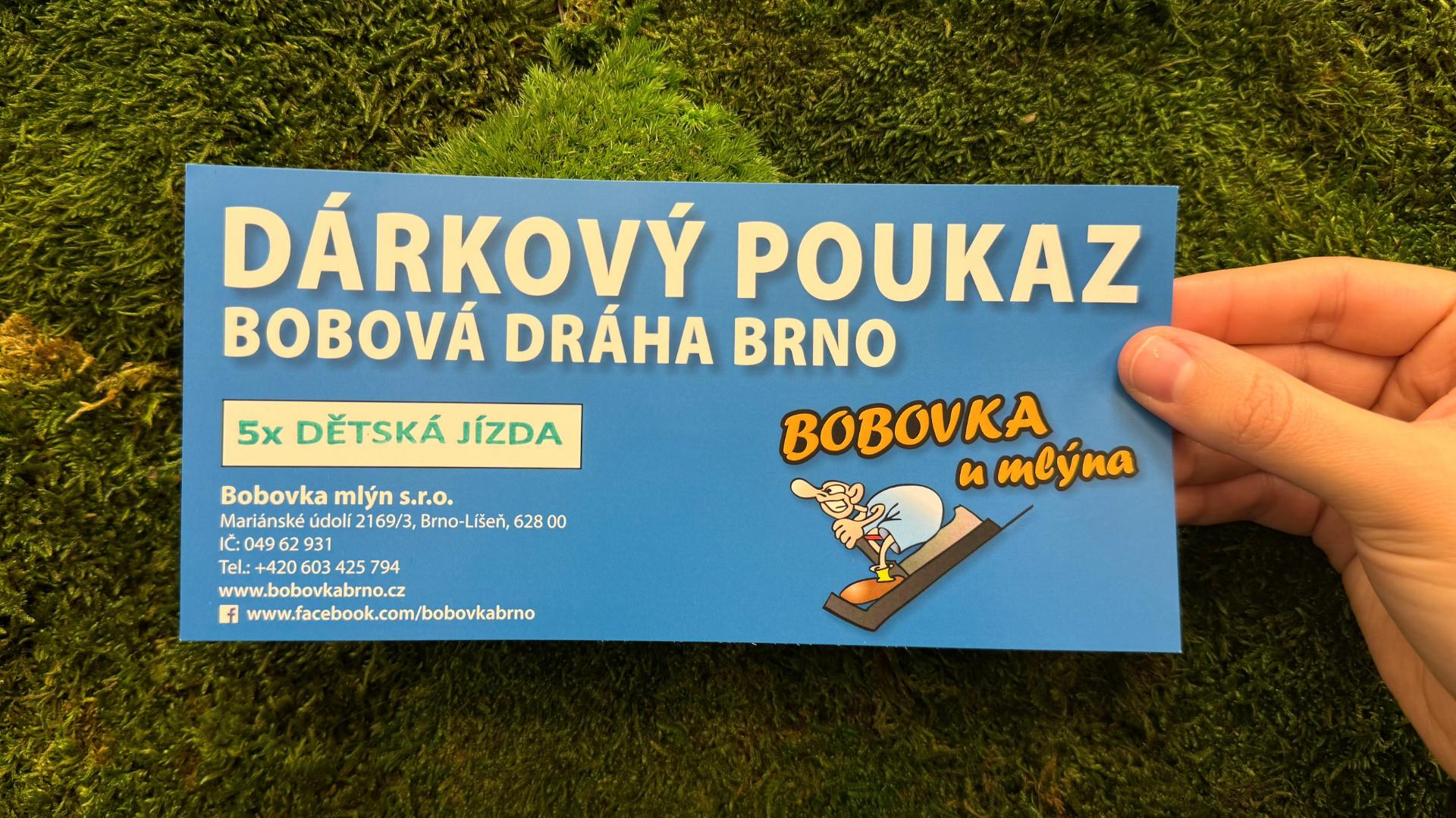 Bobovka u mlýna: 5x dětská jízda