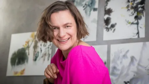 Akvarel od Kláry Stodolové