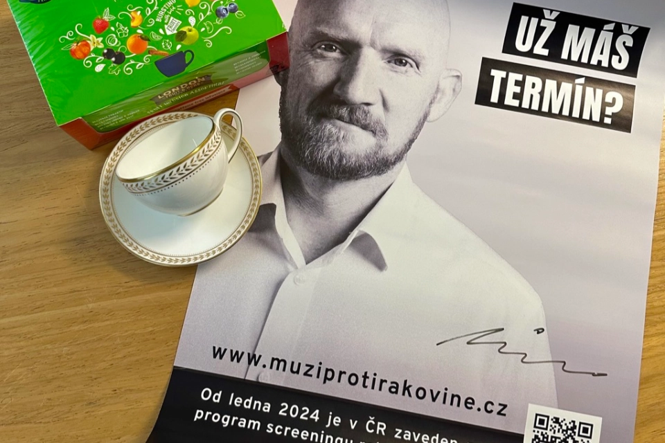 Movember: Už máš termín? A tea?