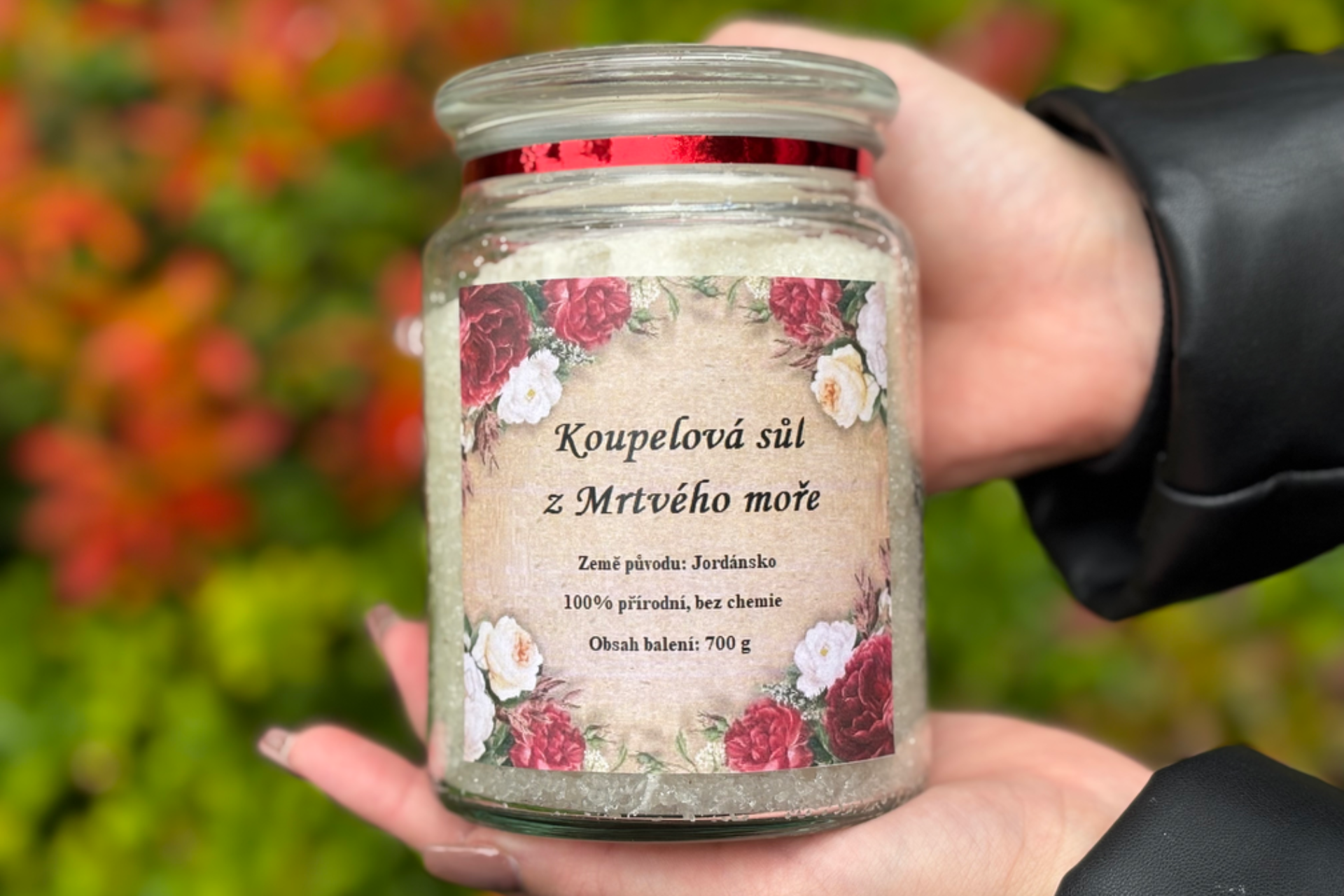 KOUPELOVÁ SŮL Z JORDÁNSKA