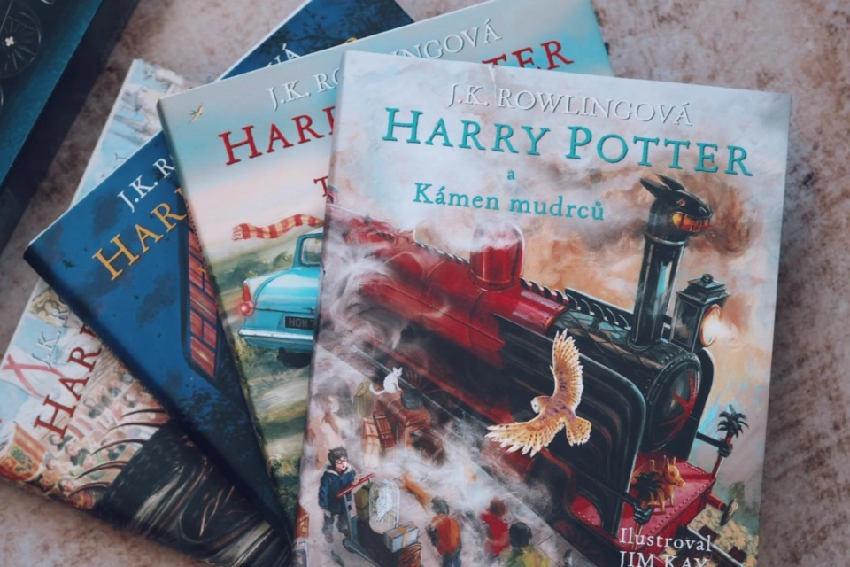 Aukce na podporu dětí: Harry Potter