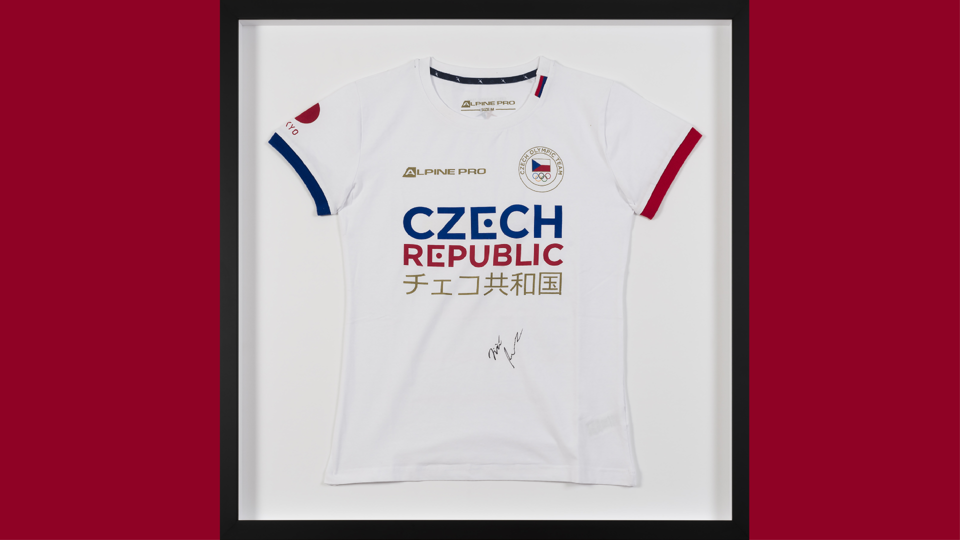 Podepsaný dres od Jirky Prskavce
