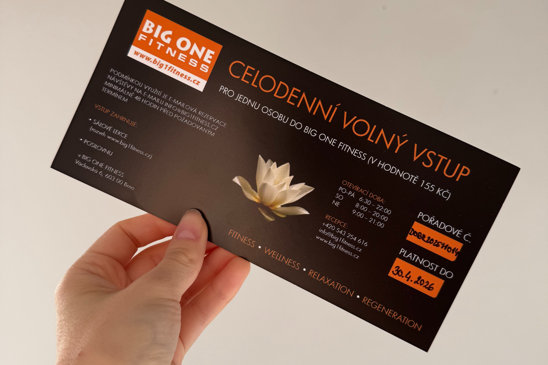 Big One fitness – krok k formě