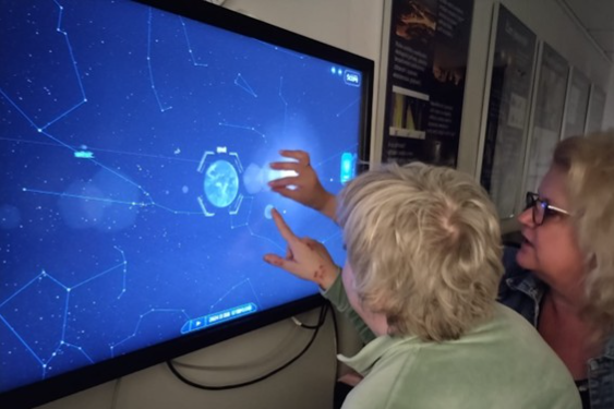 Vesmírný tanec - obraz pro Radost