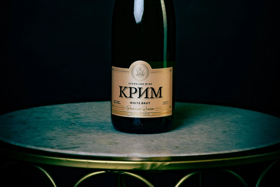 Sekt z Bachmutu (láhev č. 1)
