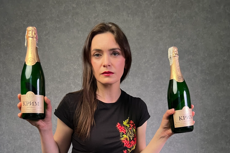 Sekt z Bachmutu (láhev č. 1)