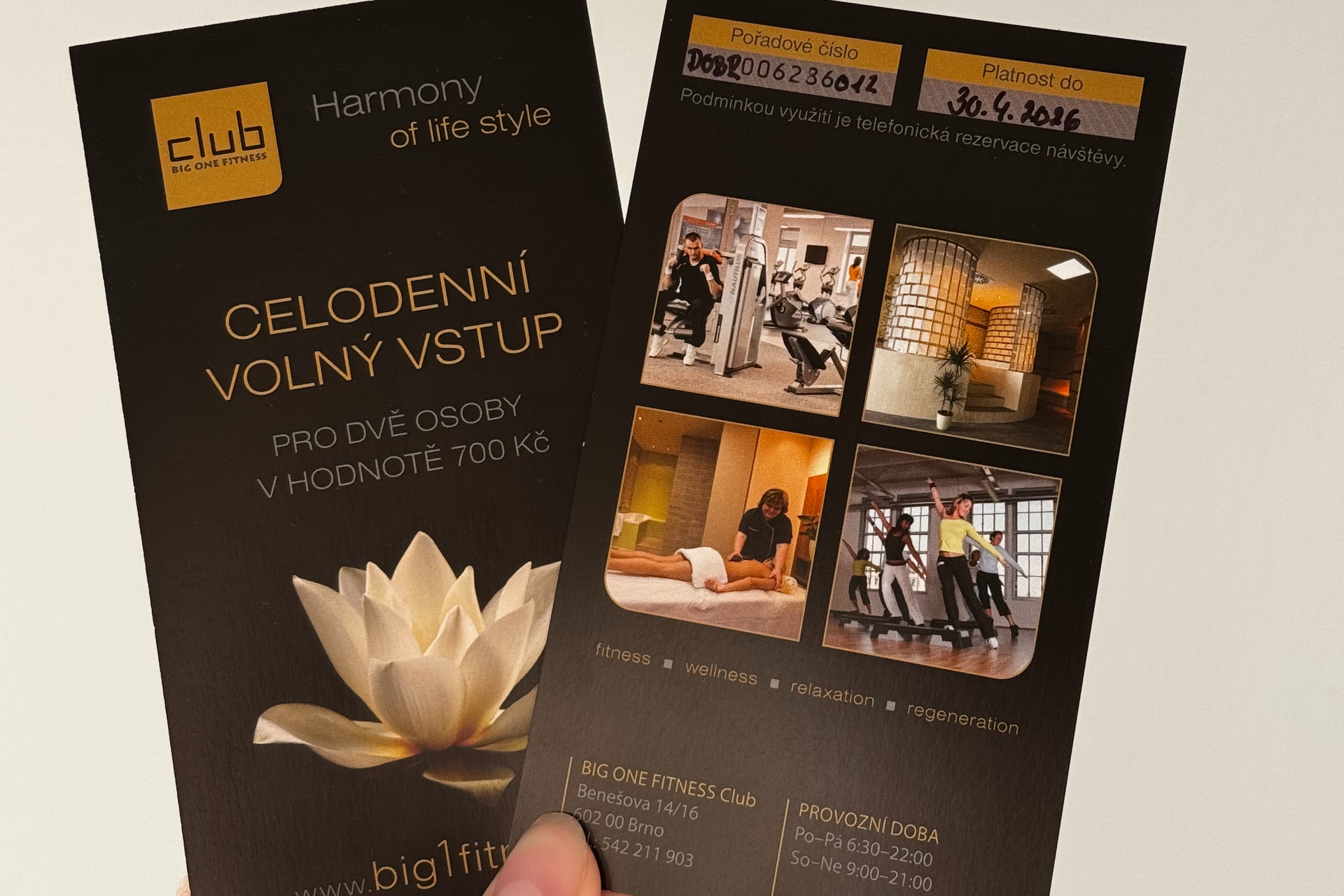 Big One fitness – krok k formě